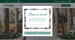 Desktop Screenshot of elmspa.ca